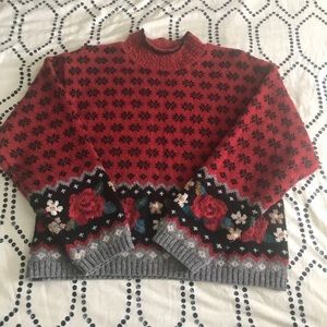 Vintage Normadic Traders of Berkeley Wool Sweater